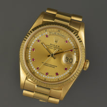 Load image into Gallery viewer, Rolex Day Date 18238 Ruby String