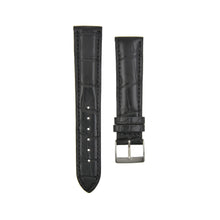 Load image into Gallery viewer, Silky Shine "Louisiana" Alligator Watchstrap Noir Black