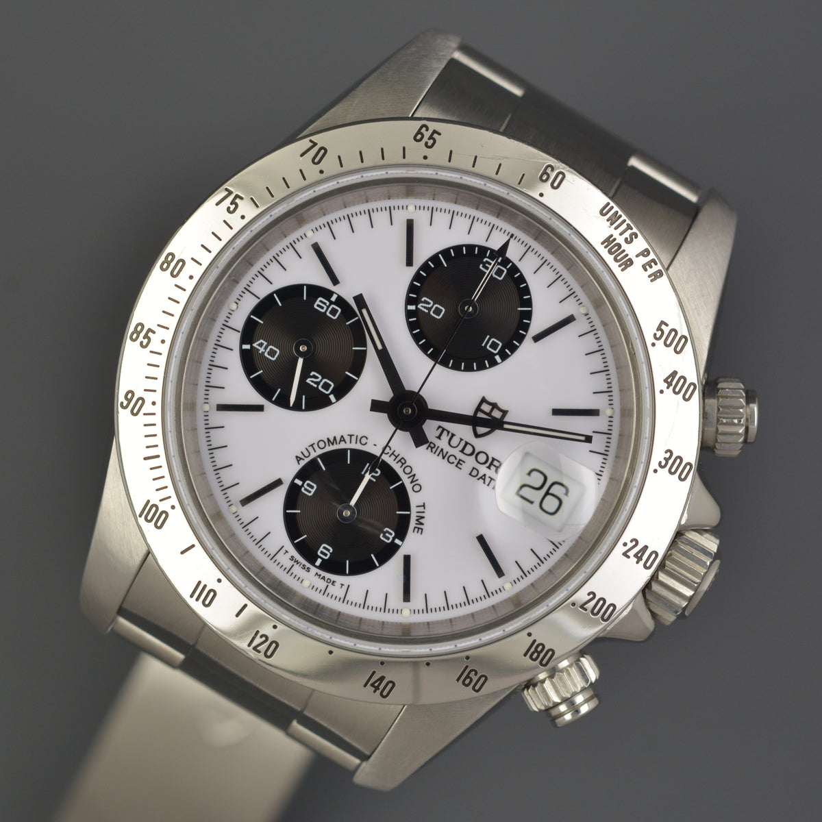 Tudor Prince Date Chronograph Full Set ALMA Watches