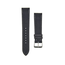 Load image into Gallery viewer, Textured "Paris" Calfskin Watchstrap Midnight Blue