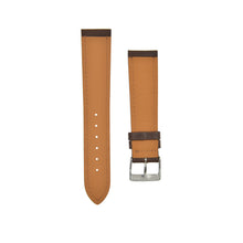 Load image into Gallery viewer, Smooth "Roma" Calfskin Watchstrap Marron