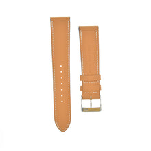 Load image into Gallery viewer, Smooth "Zermatt" Calfskin Watchstrap Cognac
