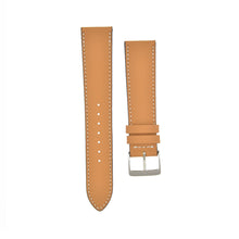 Load image into Gallery viewer, Smooth "Zermatt" Calfskin Watchstrap Cognac