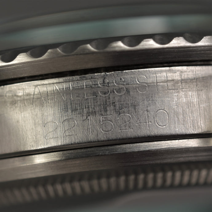 Where can you find the serial number on a Rolex?