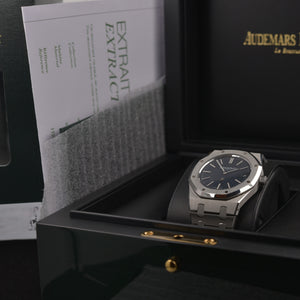 Audemars Piguet Royal Oak 15202 ST Blue Dial