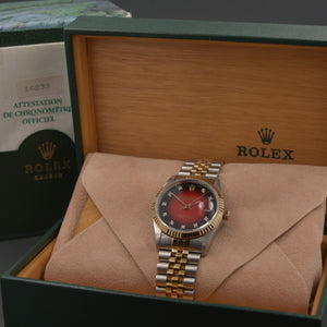 Rolex Datejust 16233 Vignette Full Set