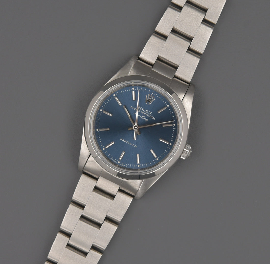 Rolex Airking 14000 Blue