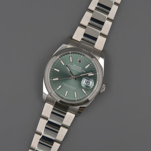 Rolex 126200 Green Dial