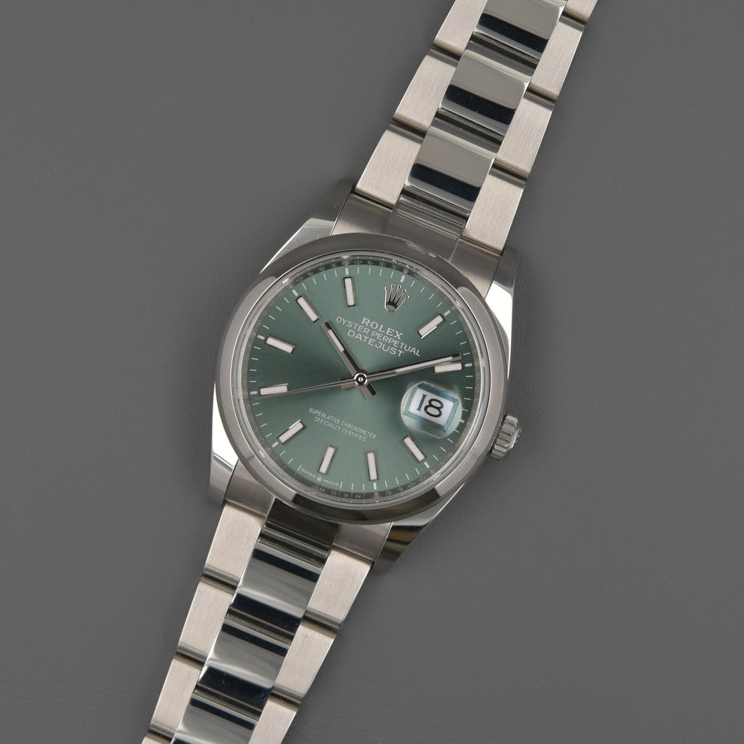 Rolex 126200 Green Dial