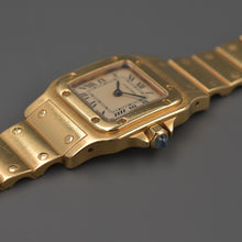 Load image into Gallery viewer, Cartier Santos Galbee 18K
