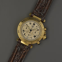 Load image into Gallery viewer, Cartier Pasha Chronograph 18k