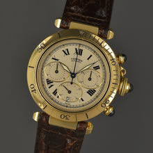 Load image into Gallery viewer, Cartier Pasha Chronograph 18k