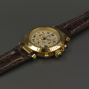 Cartier Pasha Chronograph 18k