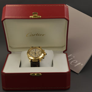 Cartier Pasha Chronograph 18k