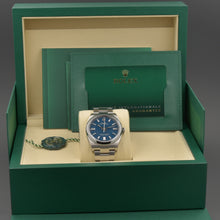 Load image into Gallery viewer, Rolex Oyster Perpetual Blue Dial