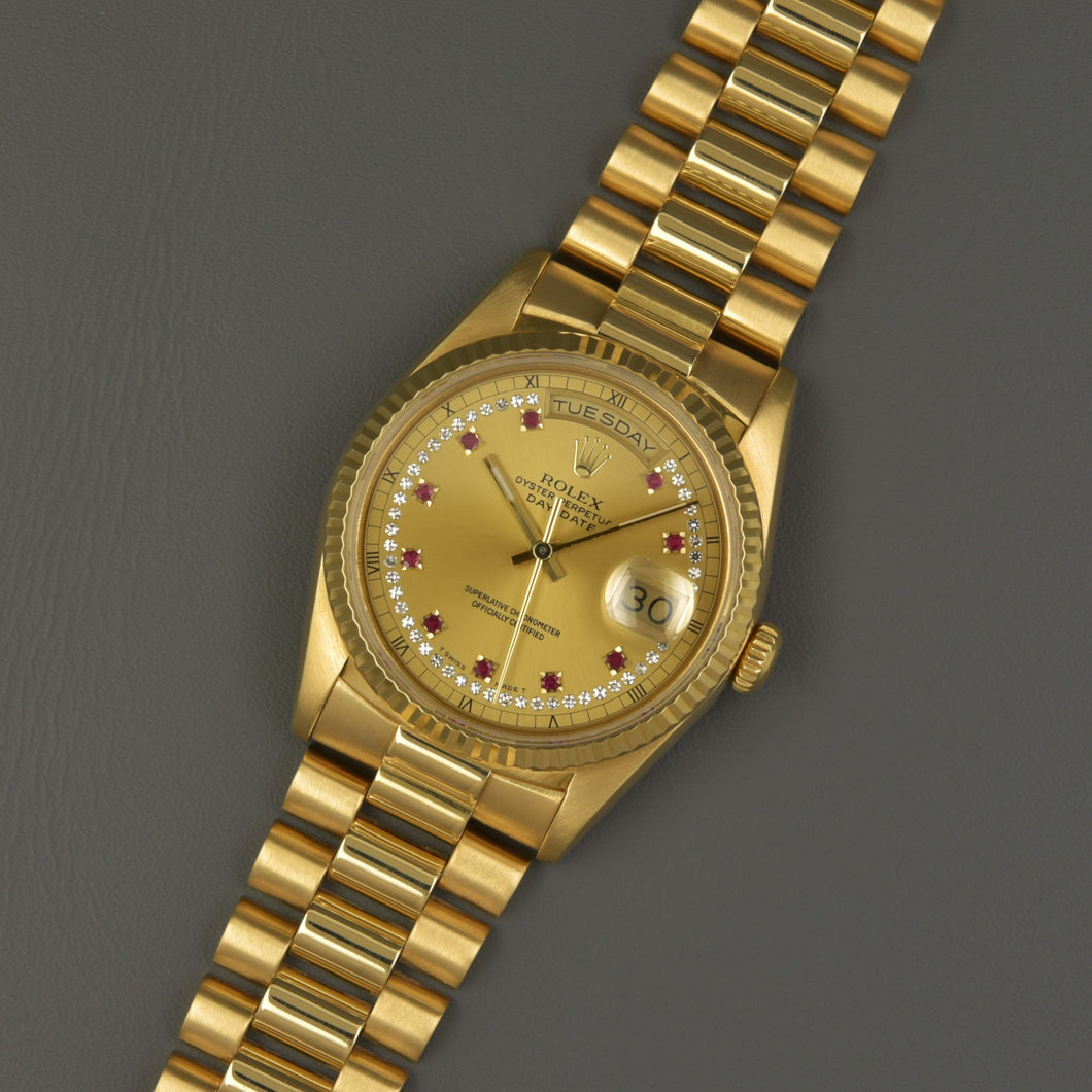 Rolex Day Date 18238 Ruby String