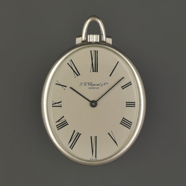 Chopard Oval Pocket Watch 18k - ALMA Watches
