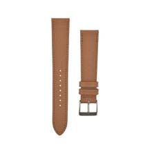 Load image into Gallery viewer, Textured &quot;Epsom&quot; Calfskin Watchstrap Cognac Brown