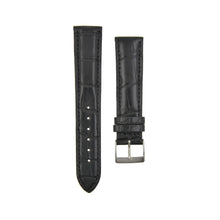 Load image into Gallery viewer, Silky Shine &quot;Louisiana&quot; Alligator Watchstrap Noir Black