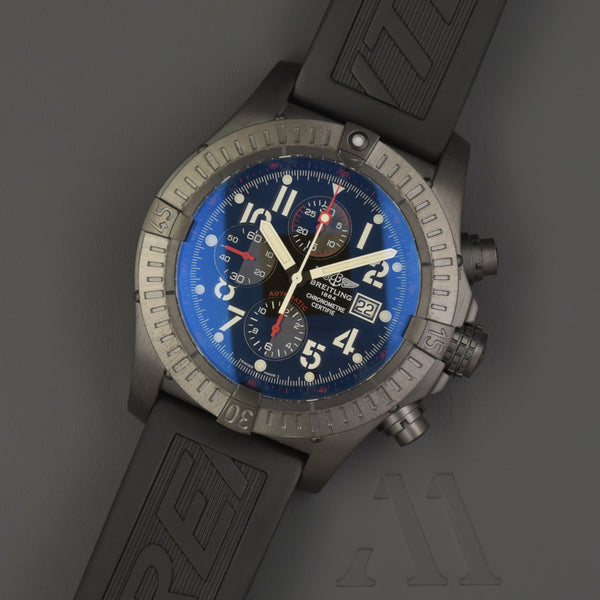 Breitling Super Avenger Blacksteel