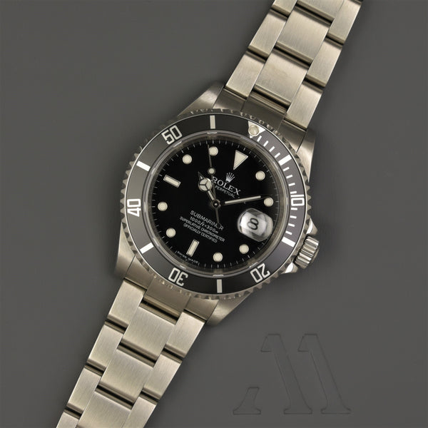 Rolex Submariner 16610 Full Set Rehaut