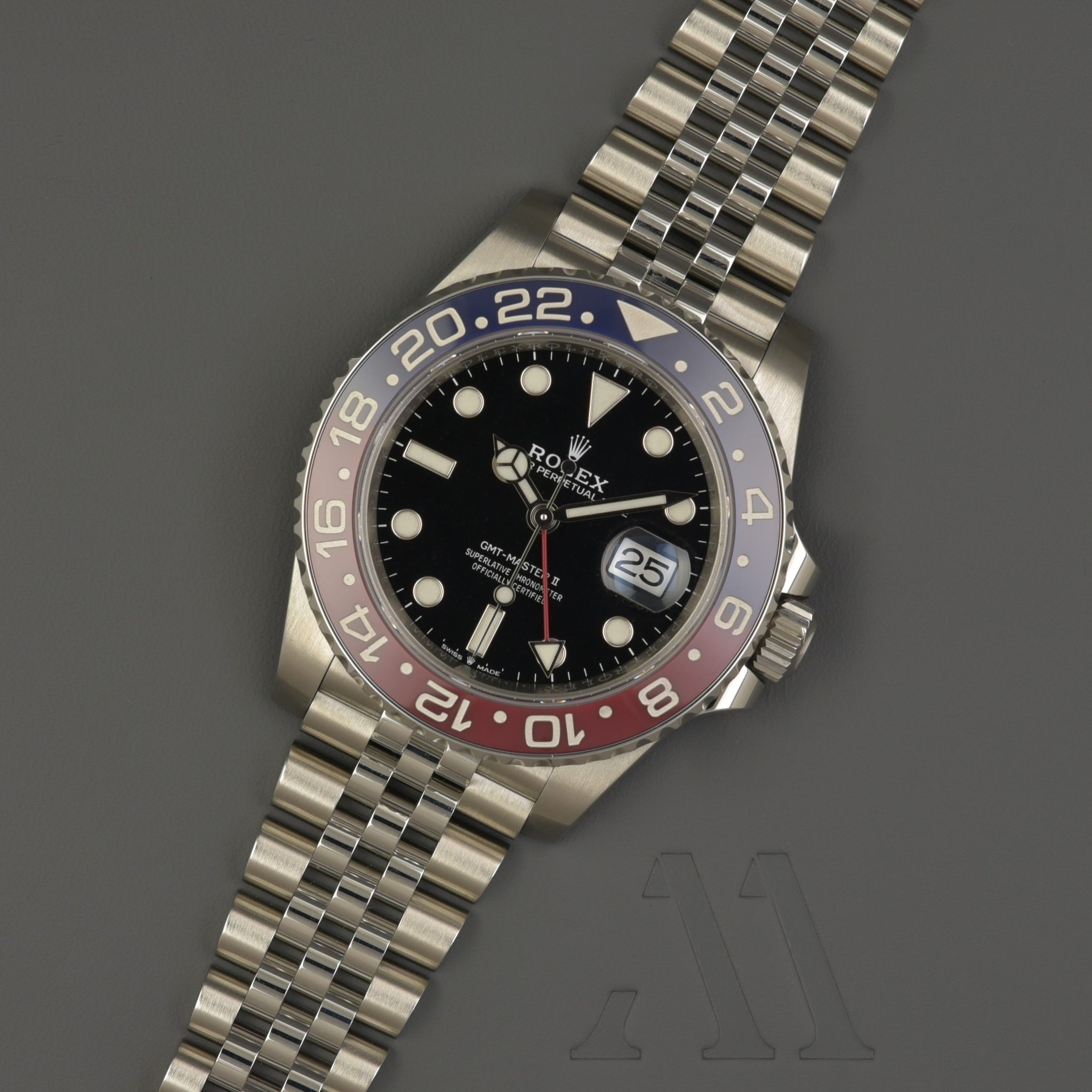 Demontere ornament biologi Rolex GMT Master 126710 BLRO – ALMA Watches