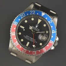 Load image into Gallery viewer, Rolex GMT Master 16750 matte dial