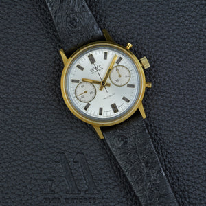 BWC Swiss 750 Gold Chronograph Mint