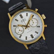 Load image into Gallery viewer, BWC Swiss 750 Gold Chronograph Mint