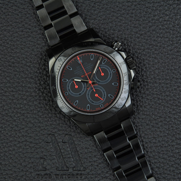 Rolex Daytona 116520 BLAKEN DLC