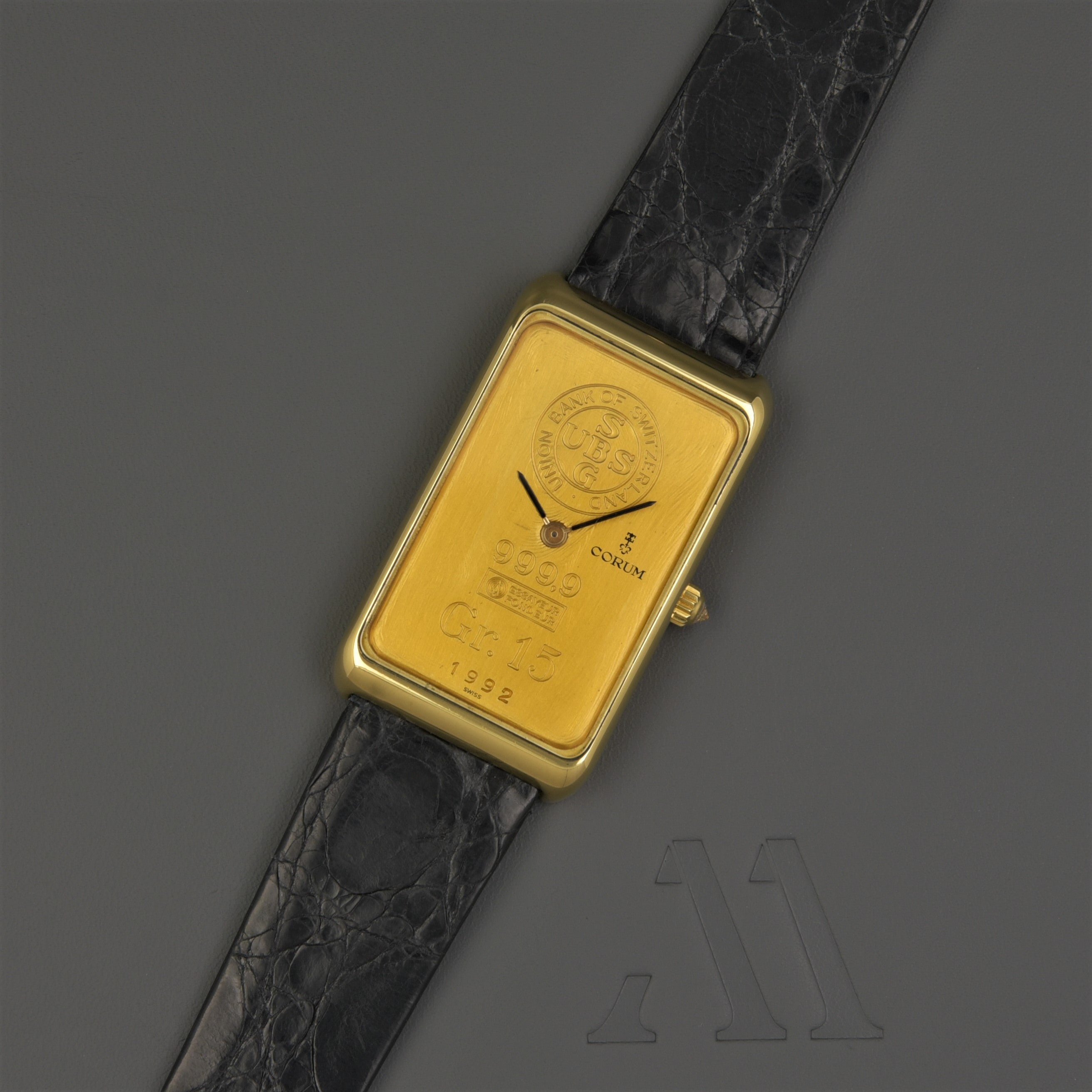 Corum Gold Bar 15GR 999 ALMA Watches