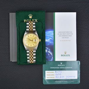 Rolex Datejust 16013 Rolex Service