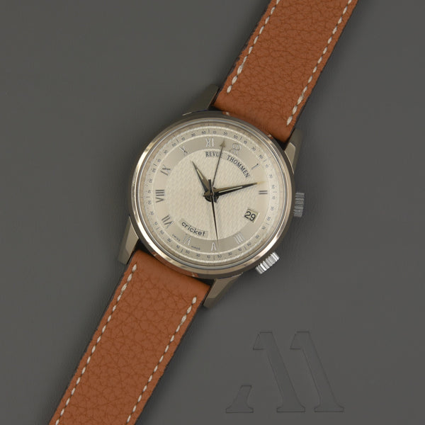 Revue Thommen Cricket White Gold