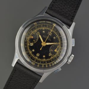 Guinand vintage gilt Pilots Chronograph