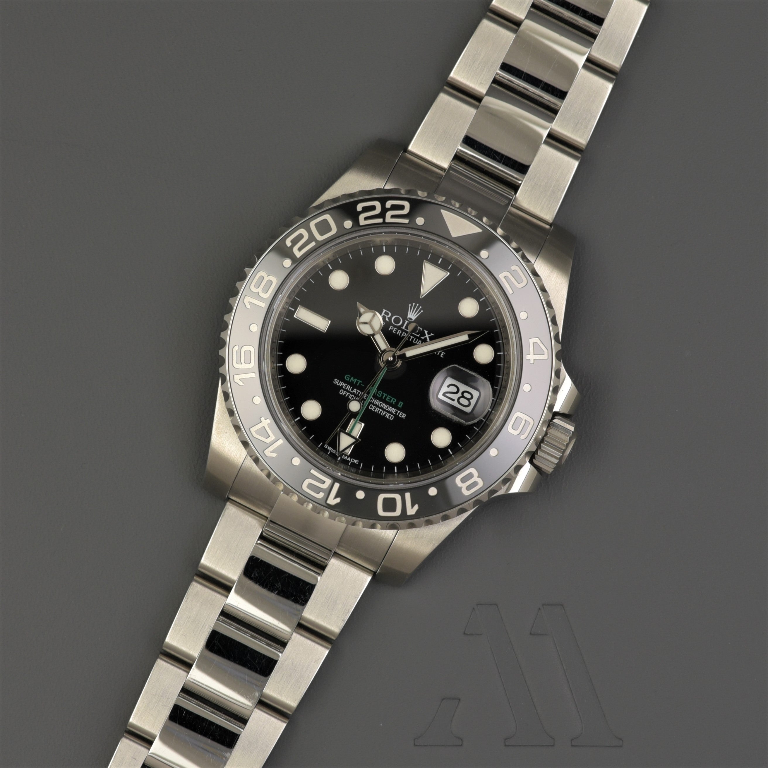 Rolex gmt outlet silver