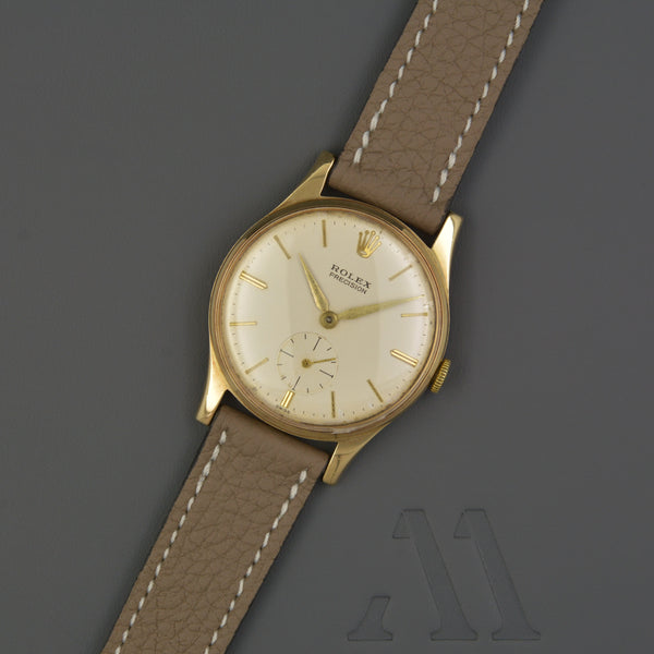 Rolex Precision Handwound Gold