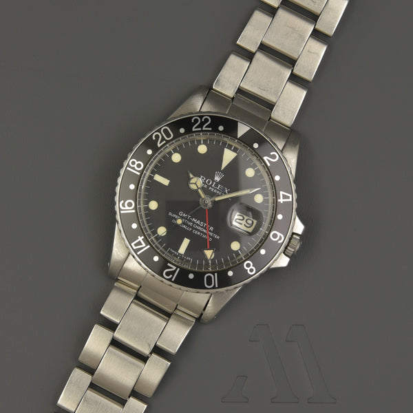 Rolex GMT Master 1675 Zinc Sulfide Long E