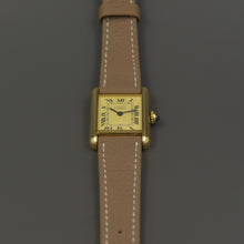 Load image into Gallery viewer, Cartier Tank Must Vermeil