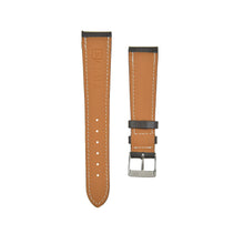 Load image into Gallery viewer, Textured &quot;Chèvre&quot; Goatskin Watchstrap Chocolate Brown