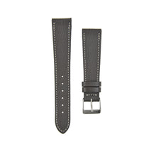 Load image into Gallery viewer, Textured &quot;Chèvre&quot; Goatskin Watchstrap Chocolate Brown